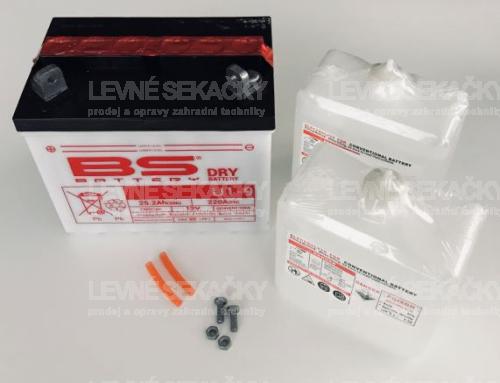 12V / 24 AH лява плюс батерия 